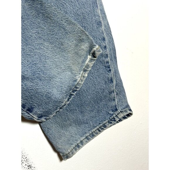 Vintage Lee Relaxed Fit Straight Leg jeans mens size 36 x 30 Light Wash - Picture 6 of 12